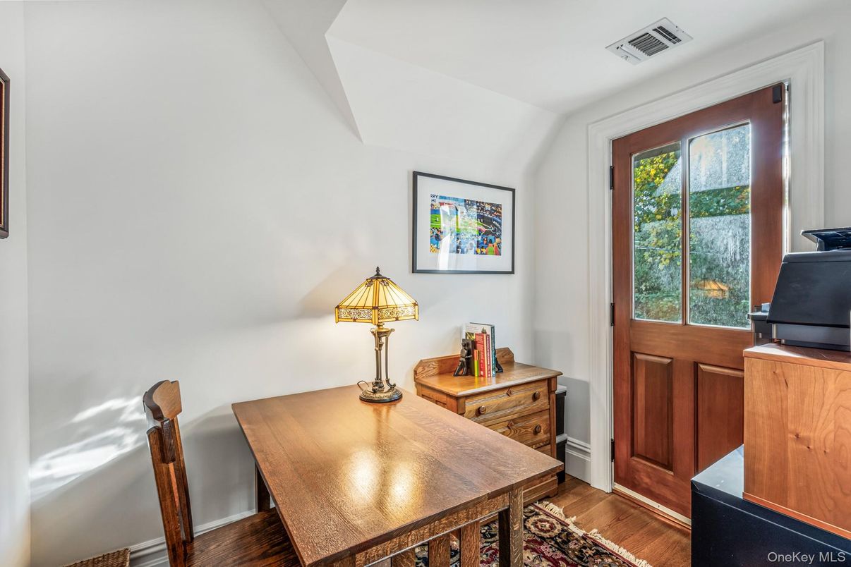 Home Office, Interior, Wood Texture Flooring