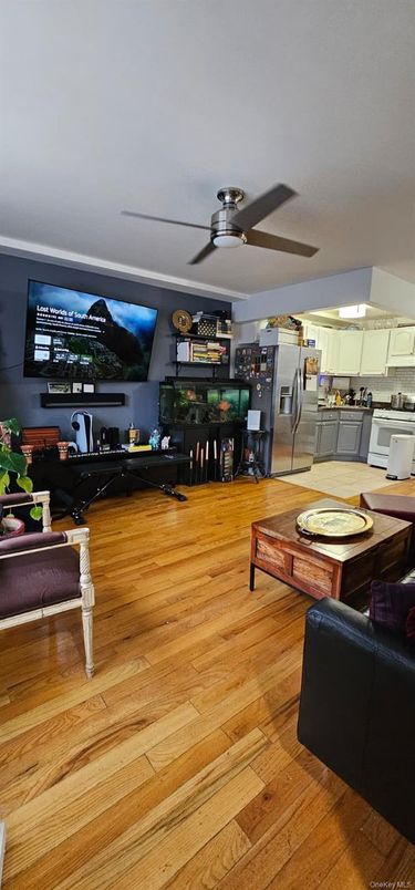 Interior, Kitchen, Living room, Wood Texture Flooring