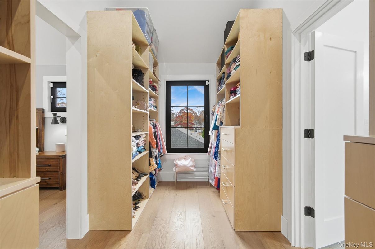 Interior, Walk-in Closets, Wood Texture Flooring