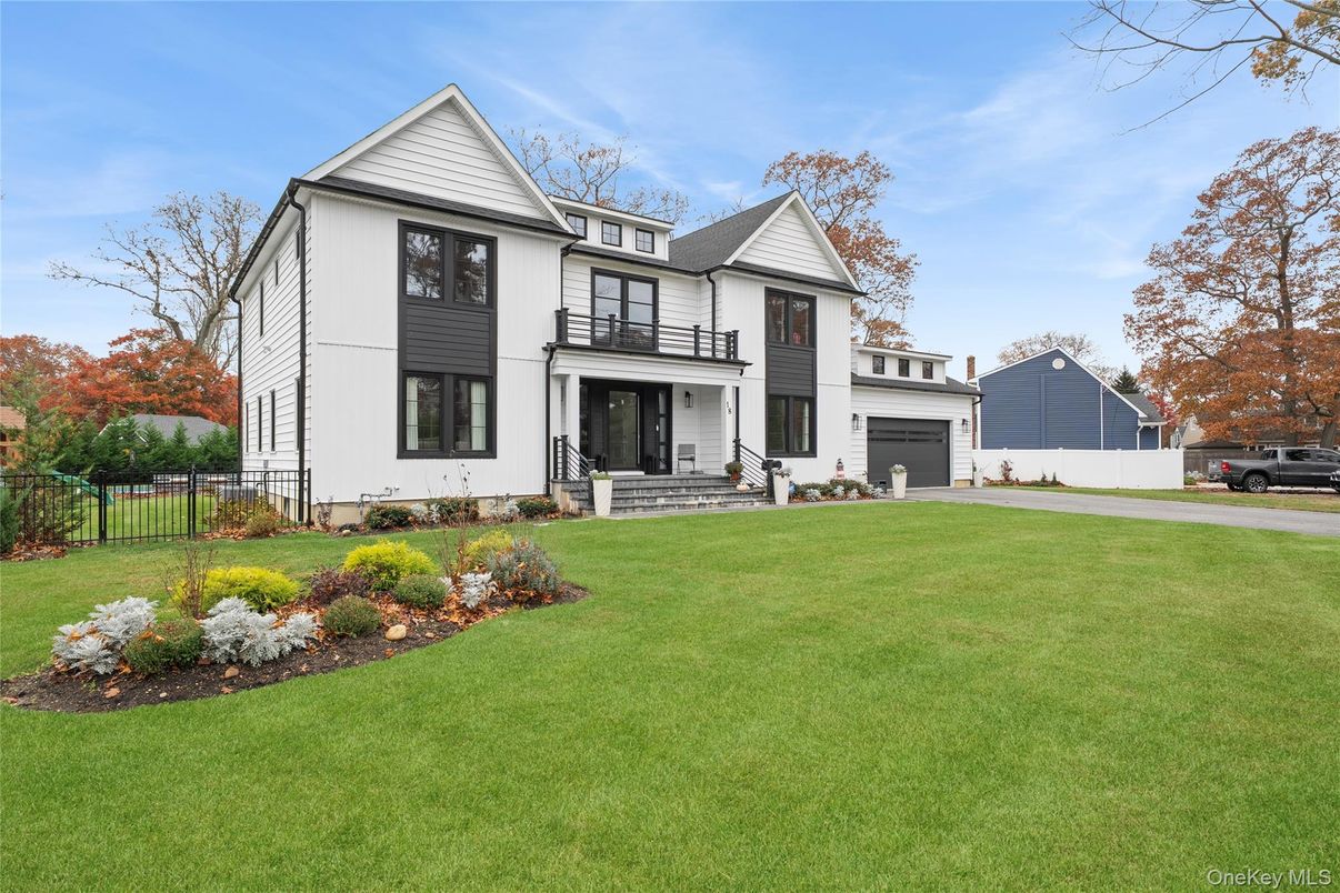 Attached, Backyard, Exterior, Facade, Farmhouse