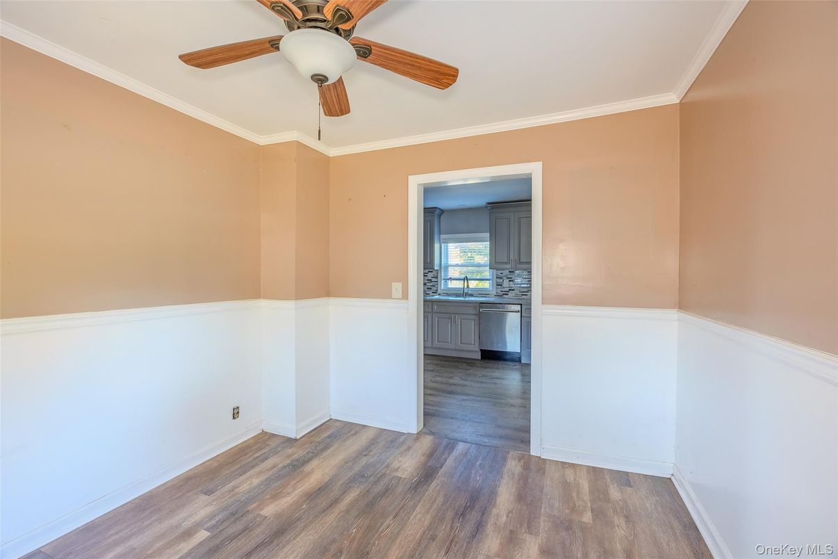 Empty room, Interior, Kitchen, Wood Texture Flooring