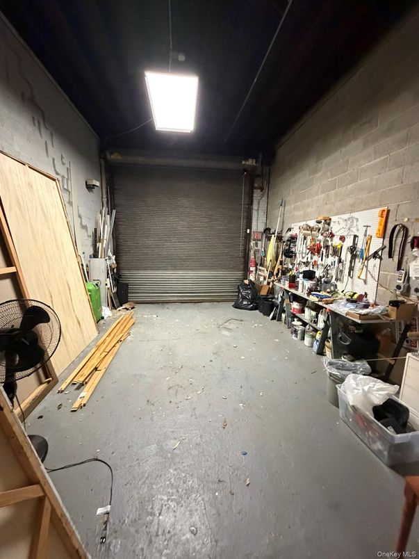 Garage, Interior, Stone Walls