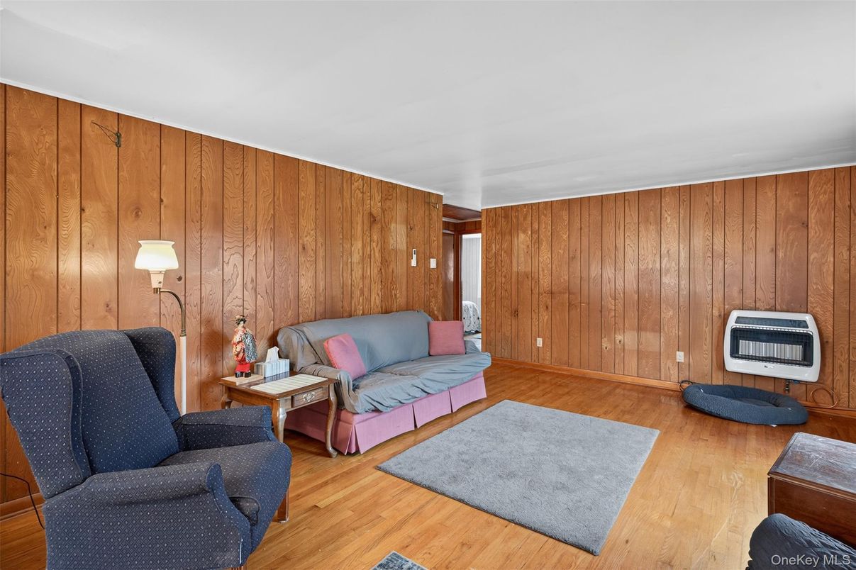 Interior, Living room, Wood Texture Flooring, Wooden Walls
