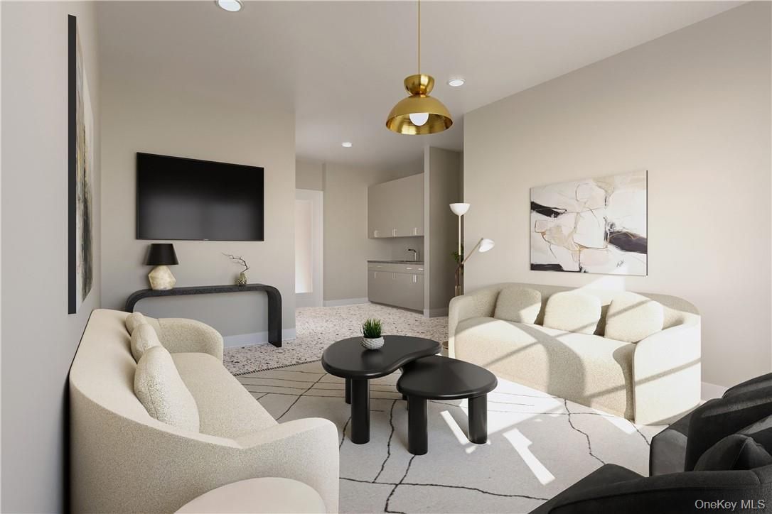 Interior, Living room, Pendant Lights, Recessed Lighting