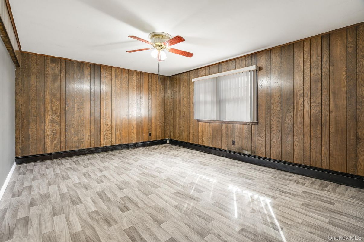 Empty room, Interior, Wood Texture Flooring, Wooden Walls