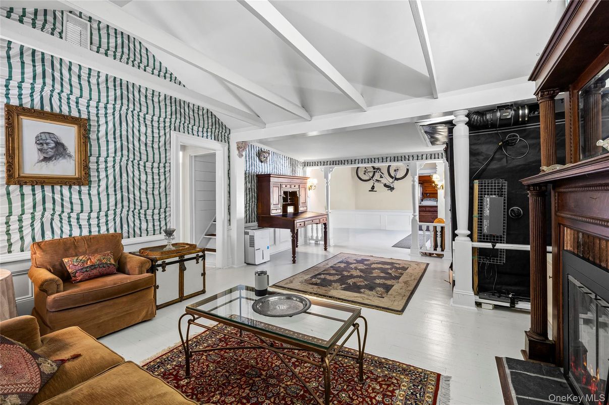 Fireplace, Interior, Living room, Wood Texture Flooring