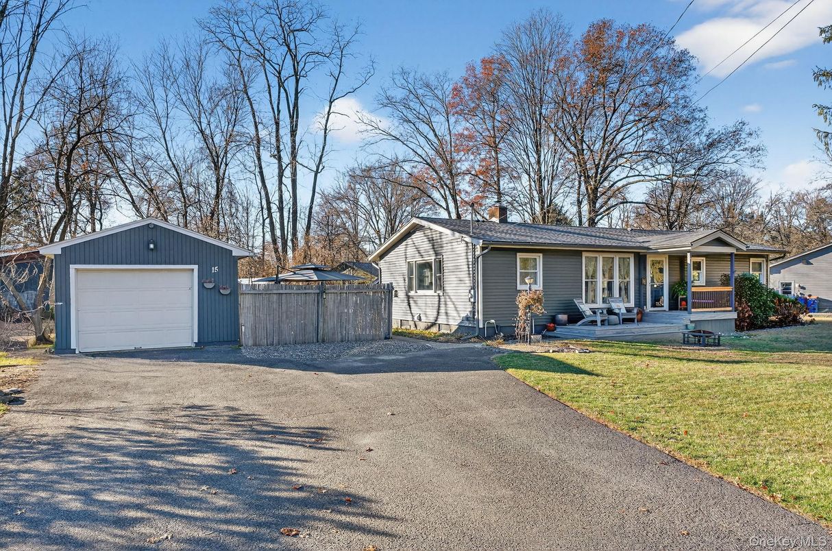 Attached, Backyard, Exterior, Facade, Ranch