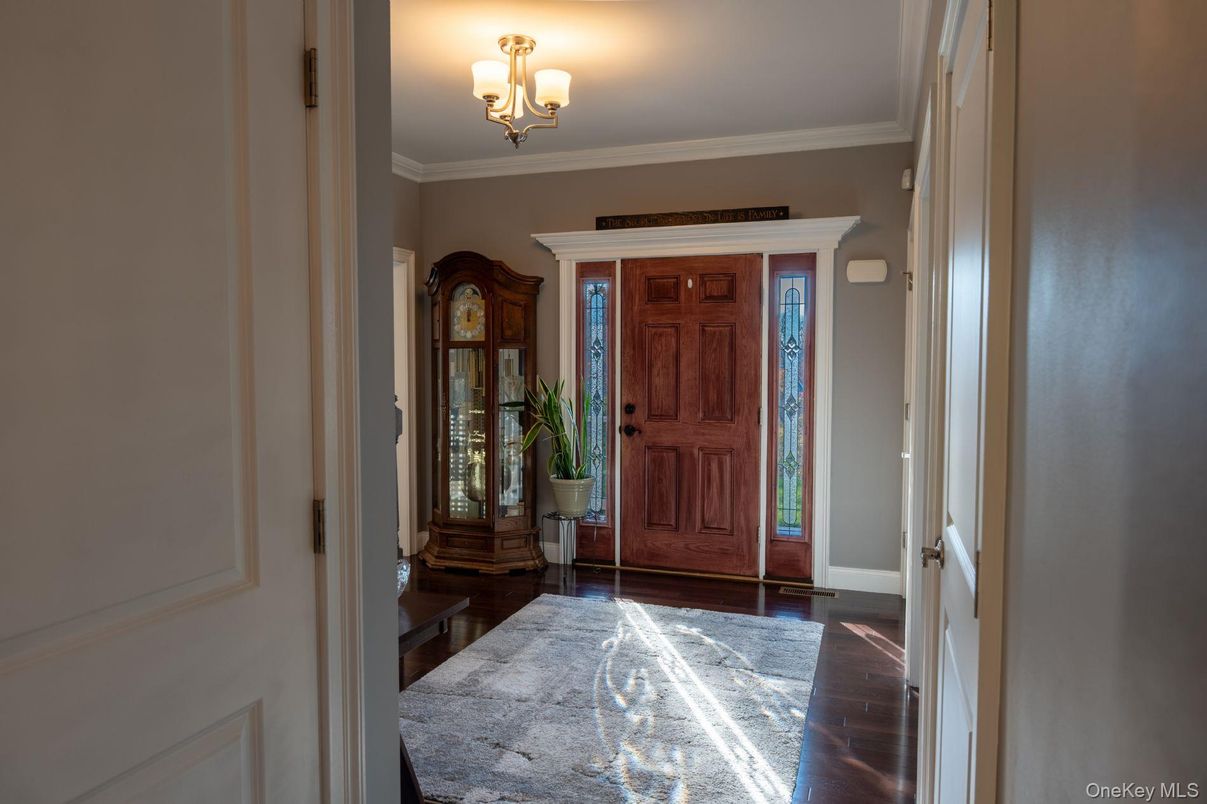 Chandelier, Interior, Wood Texture Flooring