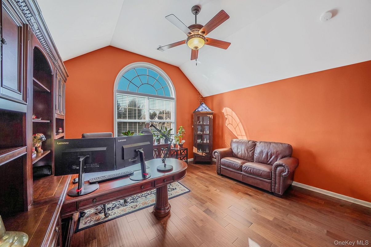 Home Office, Interior, Wood Texture Flooring