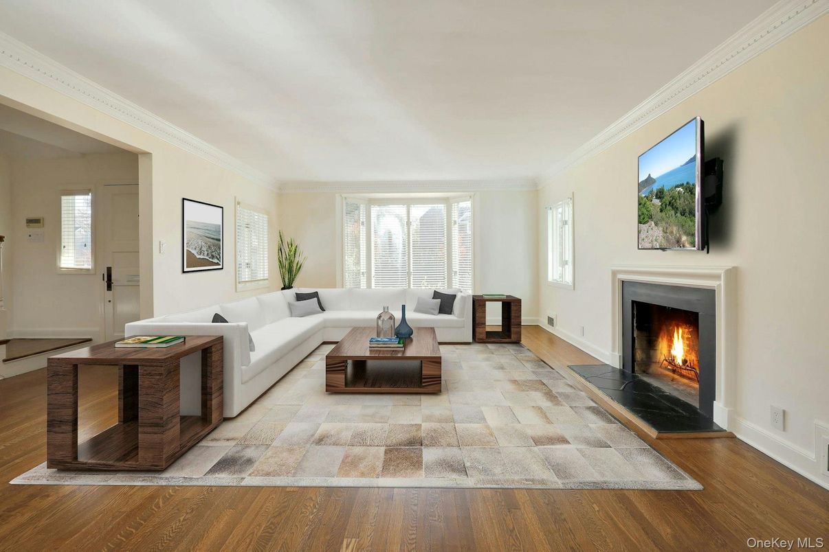 Fireplace, Interior, Living room, Wood Texture Flooring