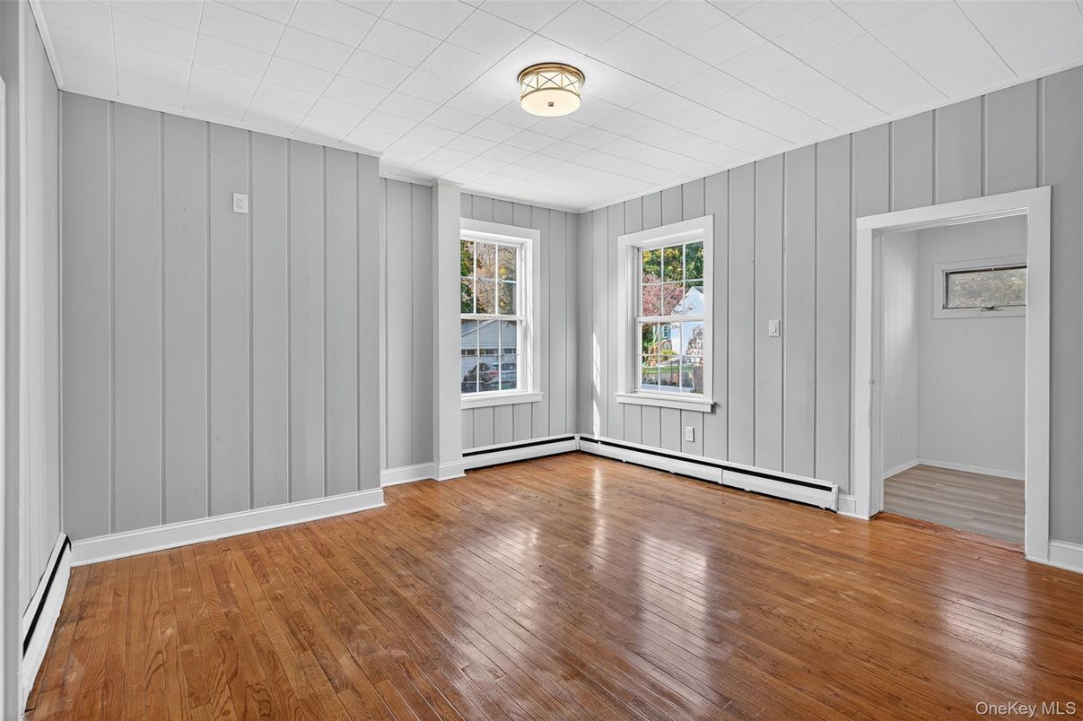 Empty room, Interior, Wood Texture Flooring