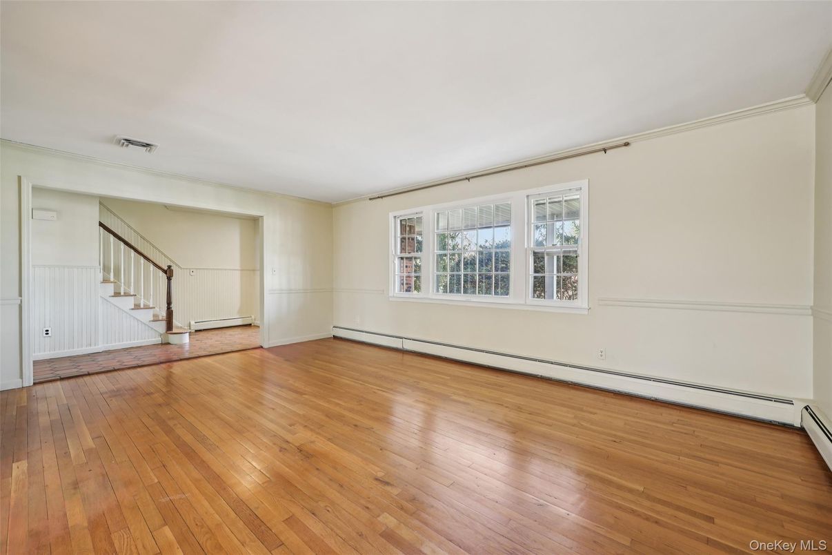 Empty room, Interior, Wood Texture Flooring