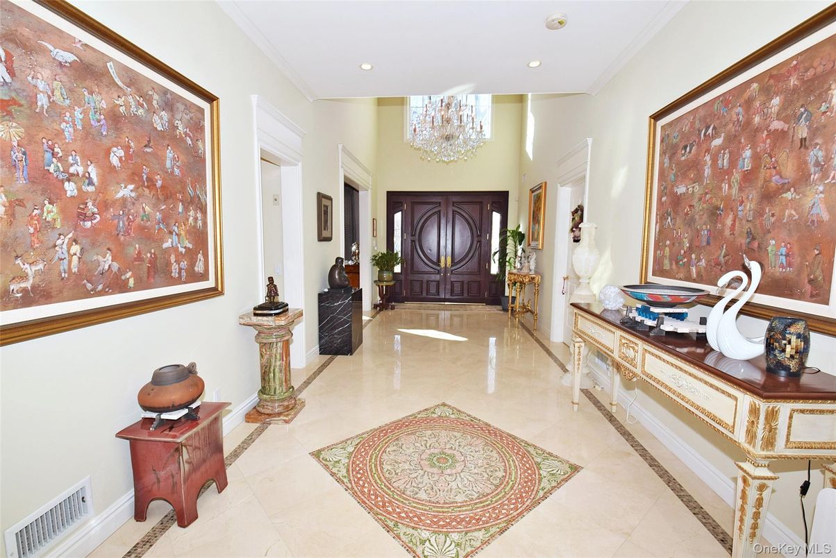 Chandelier, Interior, Recessed Lighting