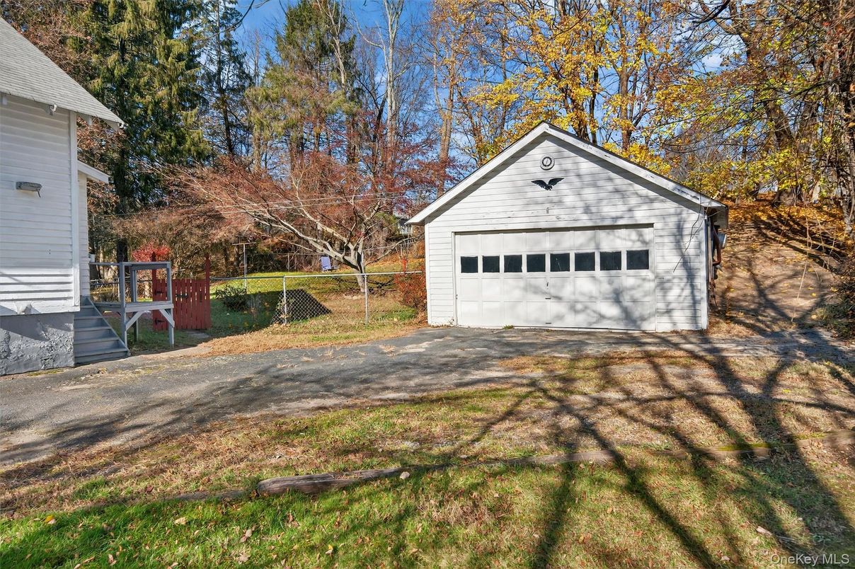 Backyard, Detached Garage, Exterior, Playground