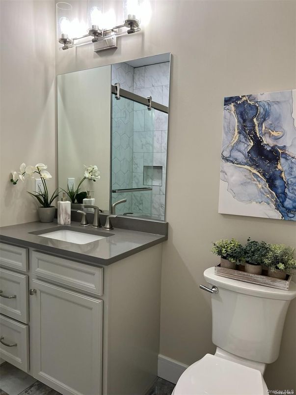 Bathroom, Interior, Marble Walls