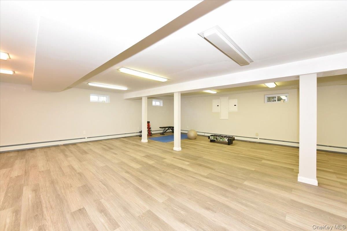 Fitness Equipment, Interior, Wood Texture Flooring