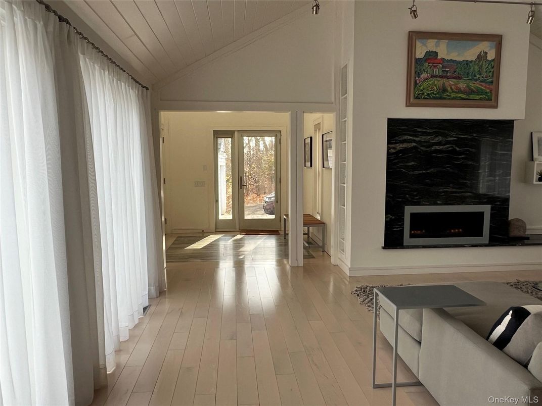 Fireplace, Interior, Wood Texture Flooring