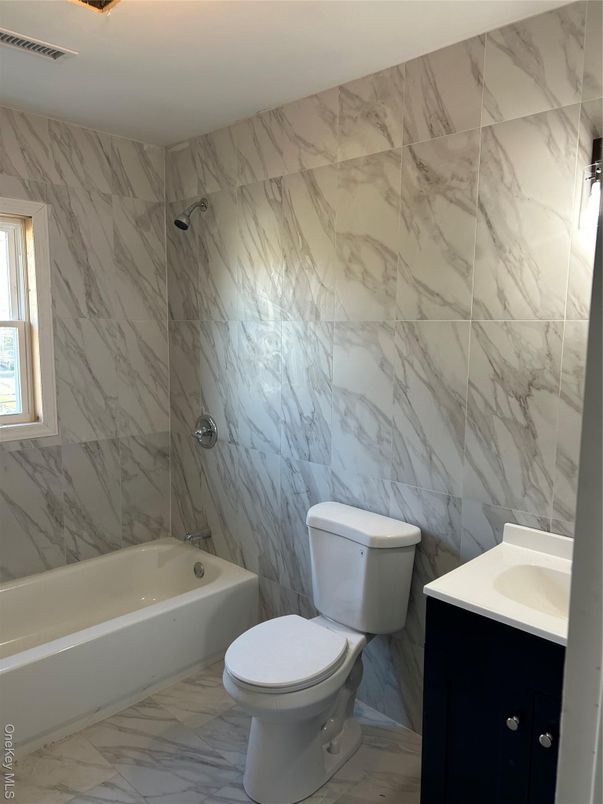 Bathroom, Interior, Marble Walls