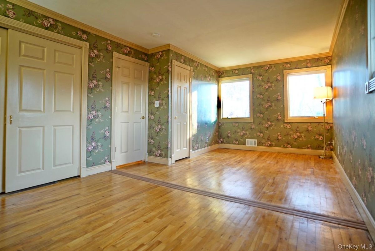Empty room, Interior, Wood Texture Flooring