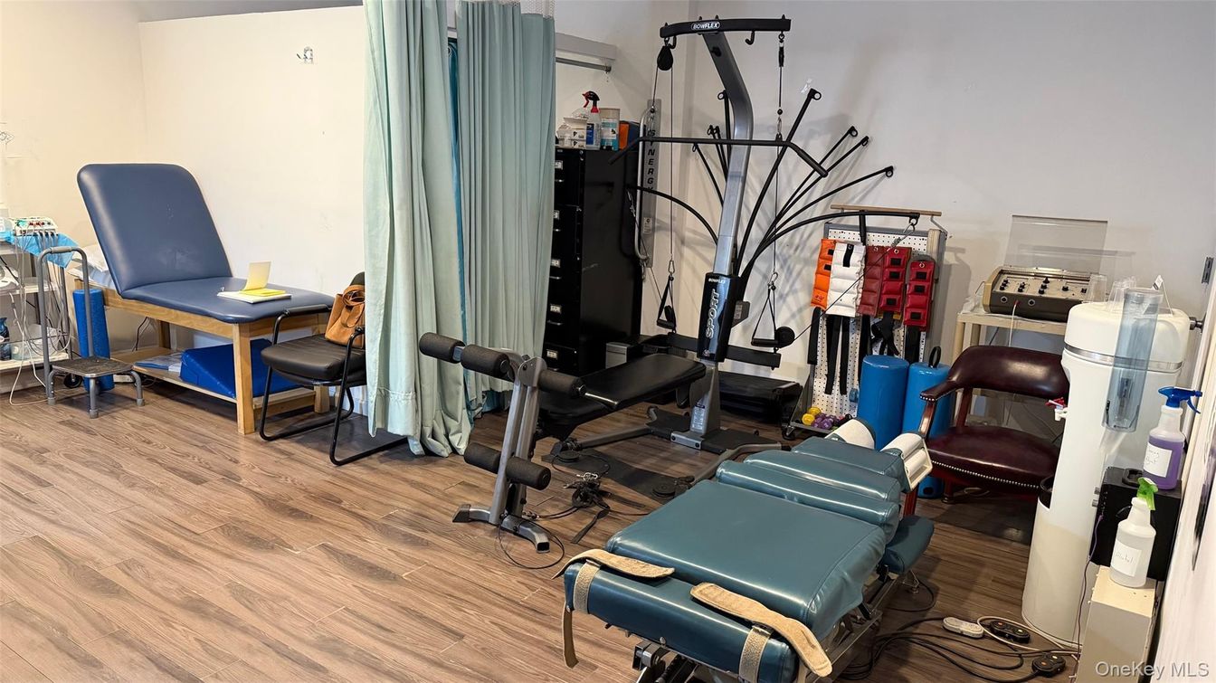 Fitness Equipment, Interior, Wood Texture Flooring