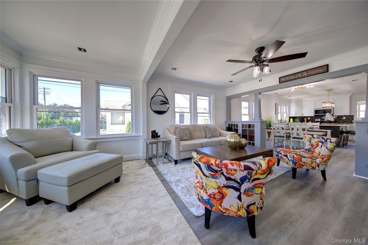 Interior, Kitchen, Living room, Pendant Lights, Recessed Lighting