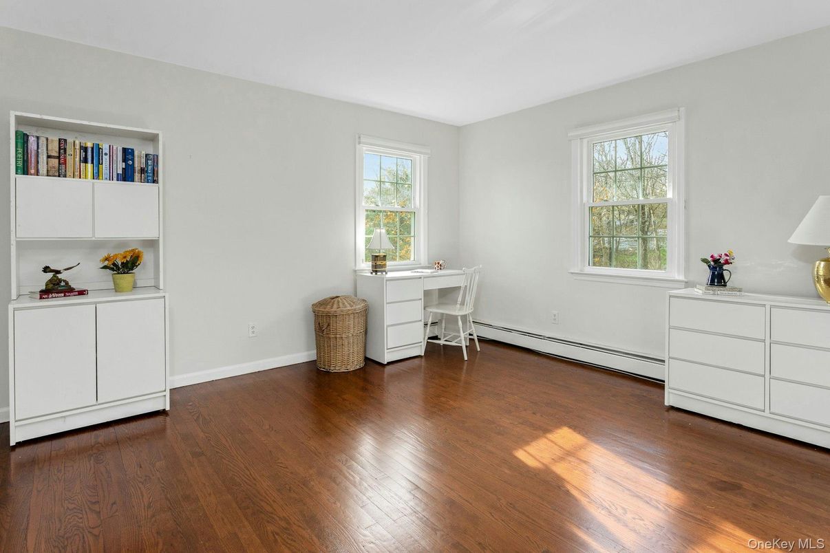 Home Office, Interior, Wood Texture Flooring