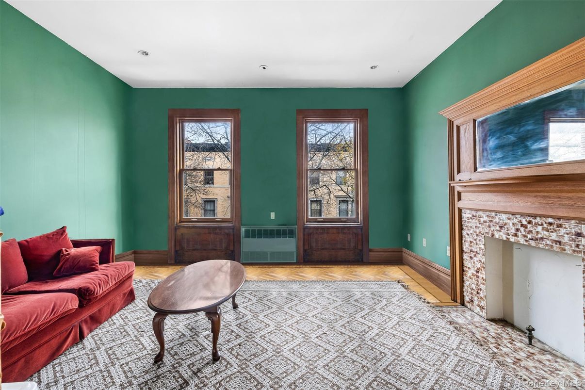 Fireplace, Interior, Wood Texture Flooring