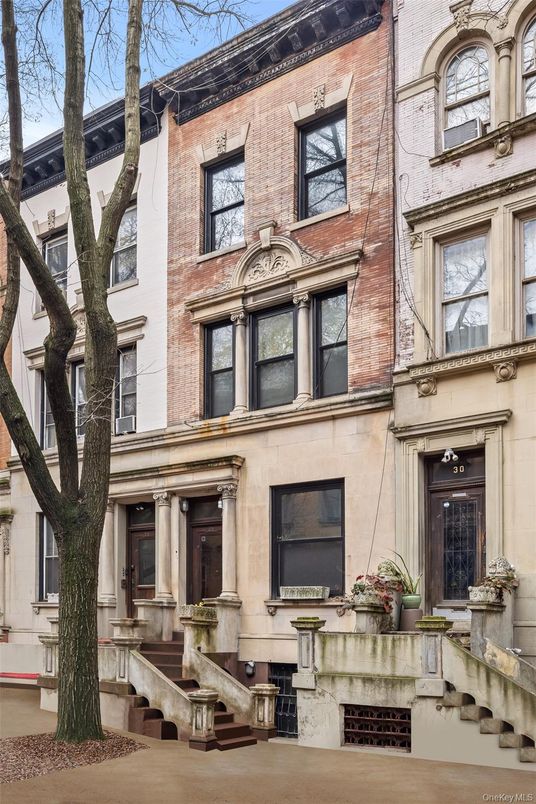 Exterior, Facade, Brick Facade, Brownstone