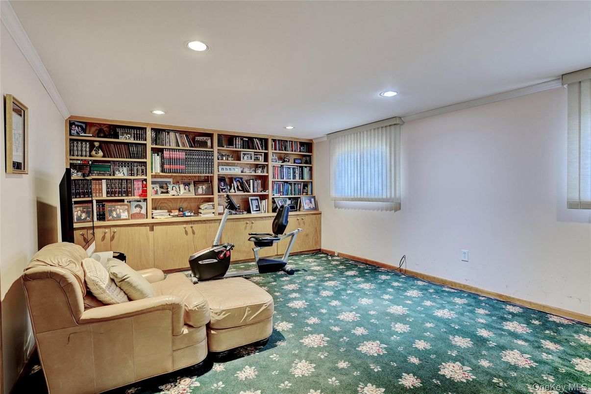 Home Office, Interior, Recessed Lighting