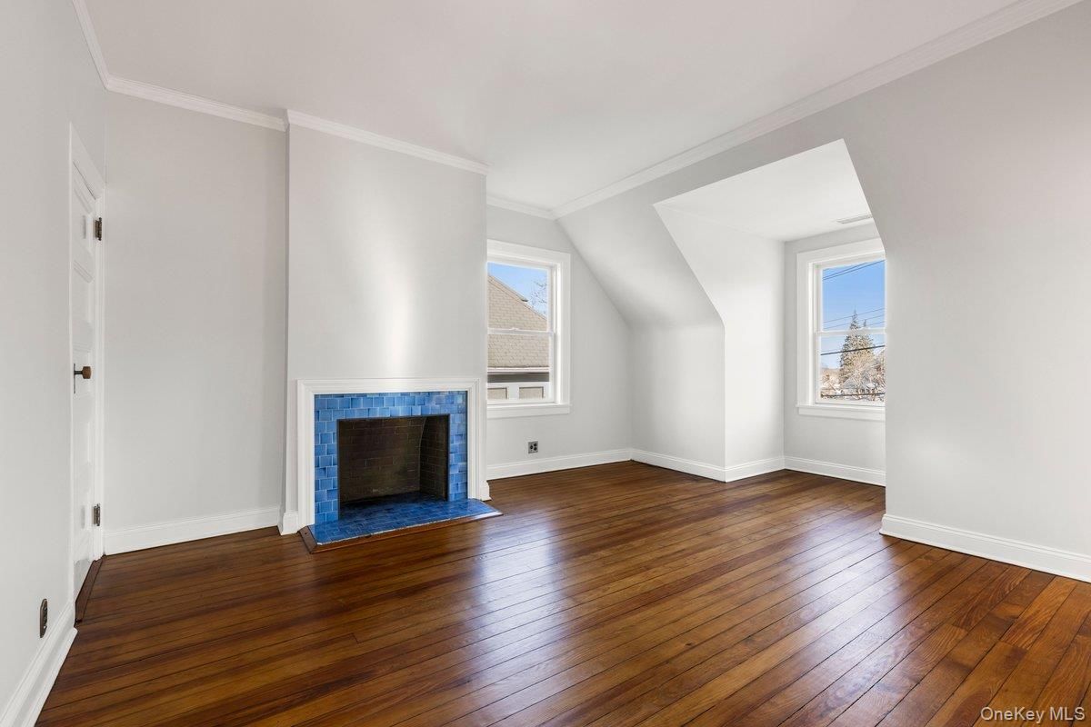 Empty room, Fireplace, Interior, Wood Texture Flooring