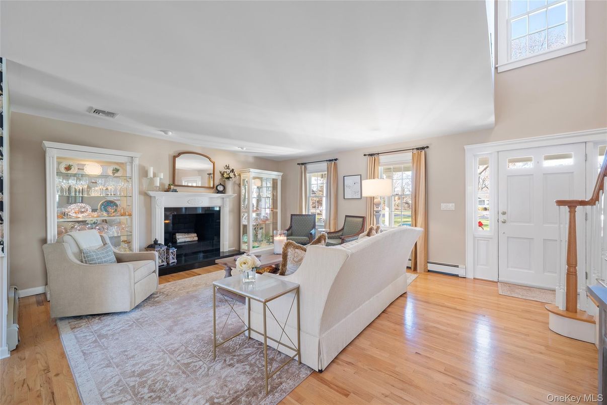 Fireplace, Interior, Living room, Wood Texture Flooring