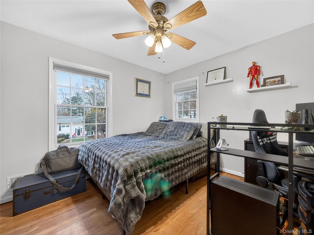 Bedroom, Home Office, Interior, Wood Texture Flooring