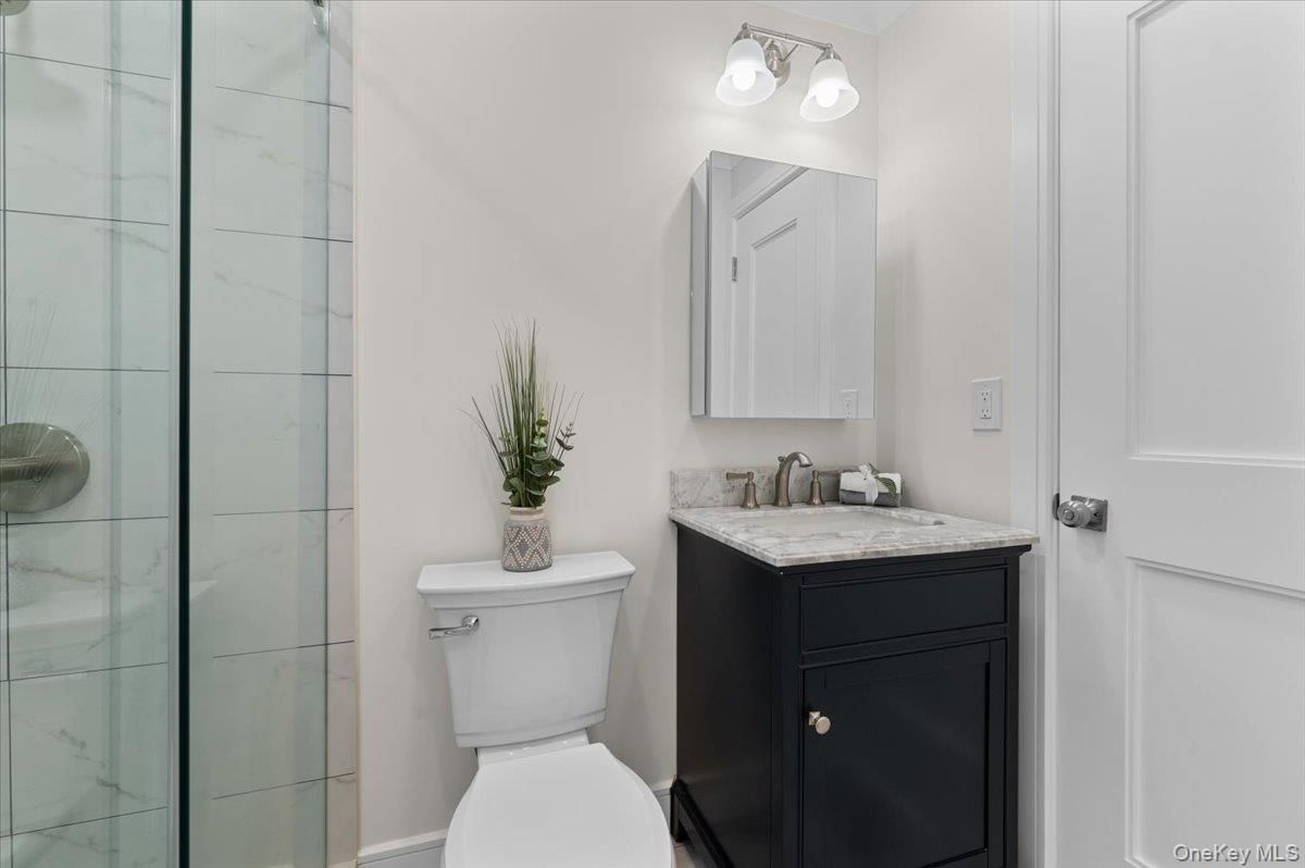 Bathroom, Glass Shower, Interior