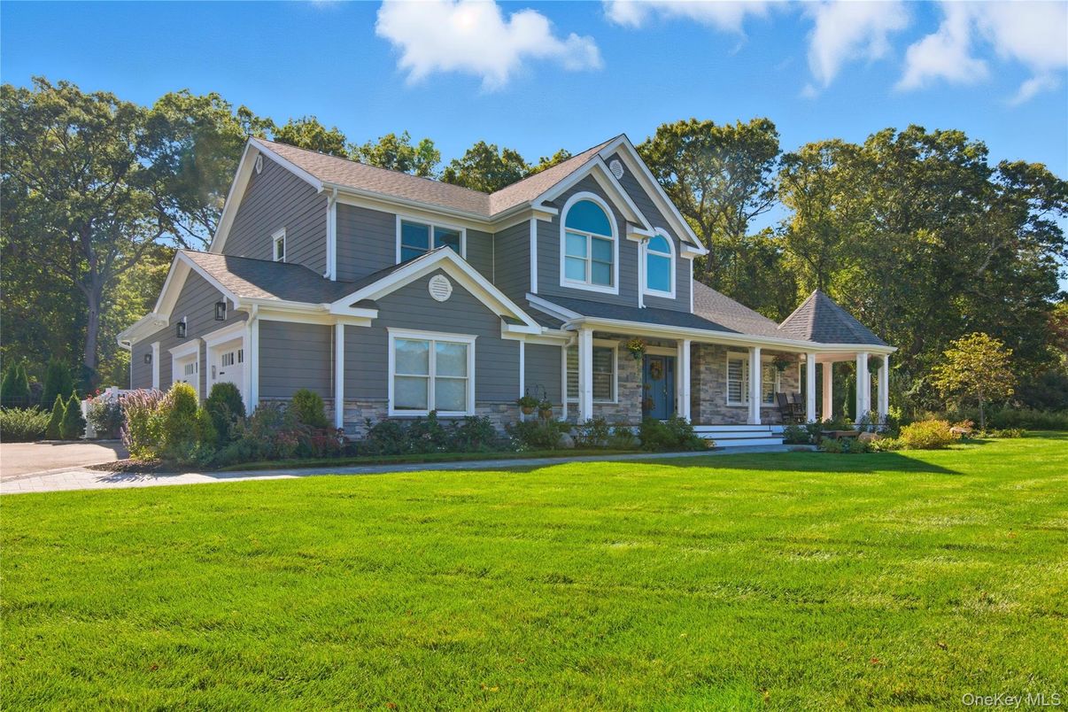 Attached, Backyard, Exterior, Facade, Farmhouse