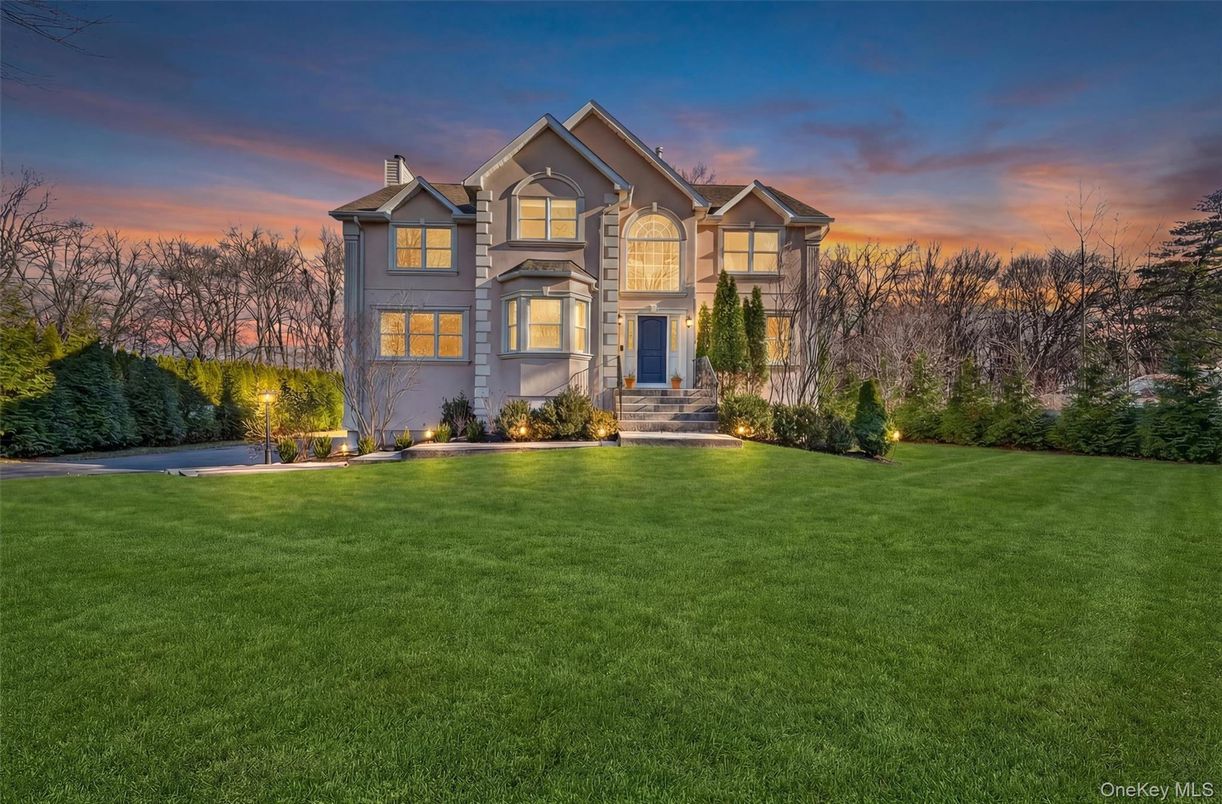 Backyard, Exterior, Facade, Brick Traditional