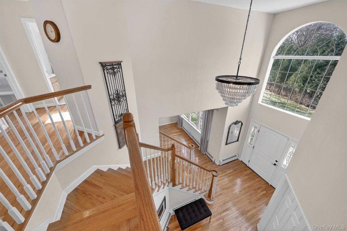 Chandelier, Interior, Wood Texture Flooring