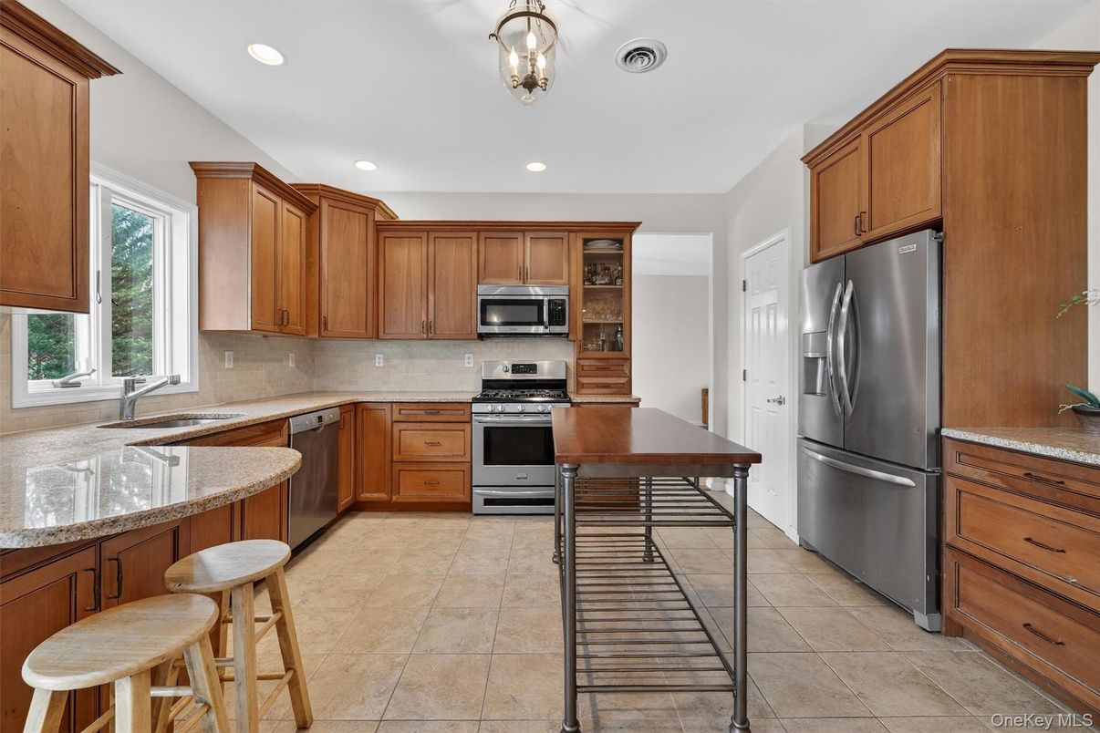 Interior, Kitchen, Recessed Lighting, Stainless Steel Appliances