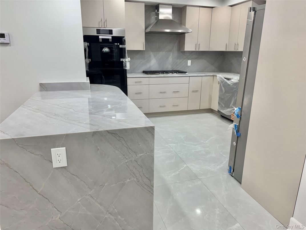 Interior, Kitchen, Marble Walls