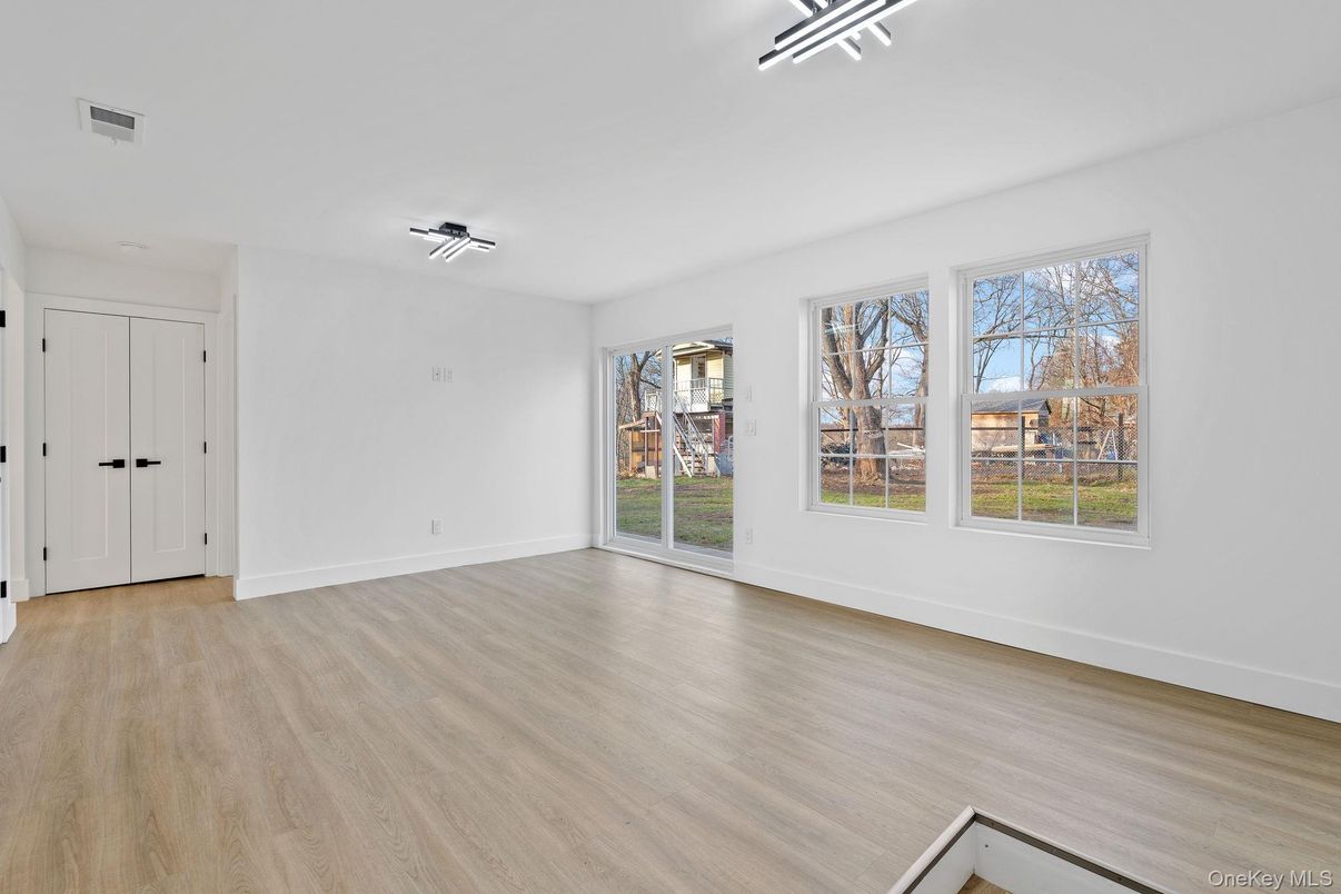 Empty room, Interior, Wood Texture Flooring
