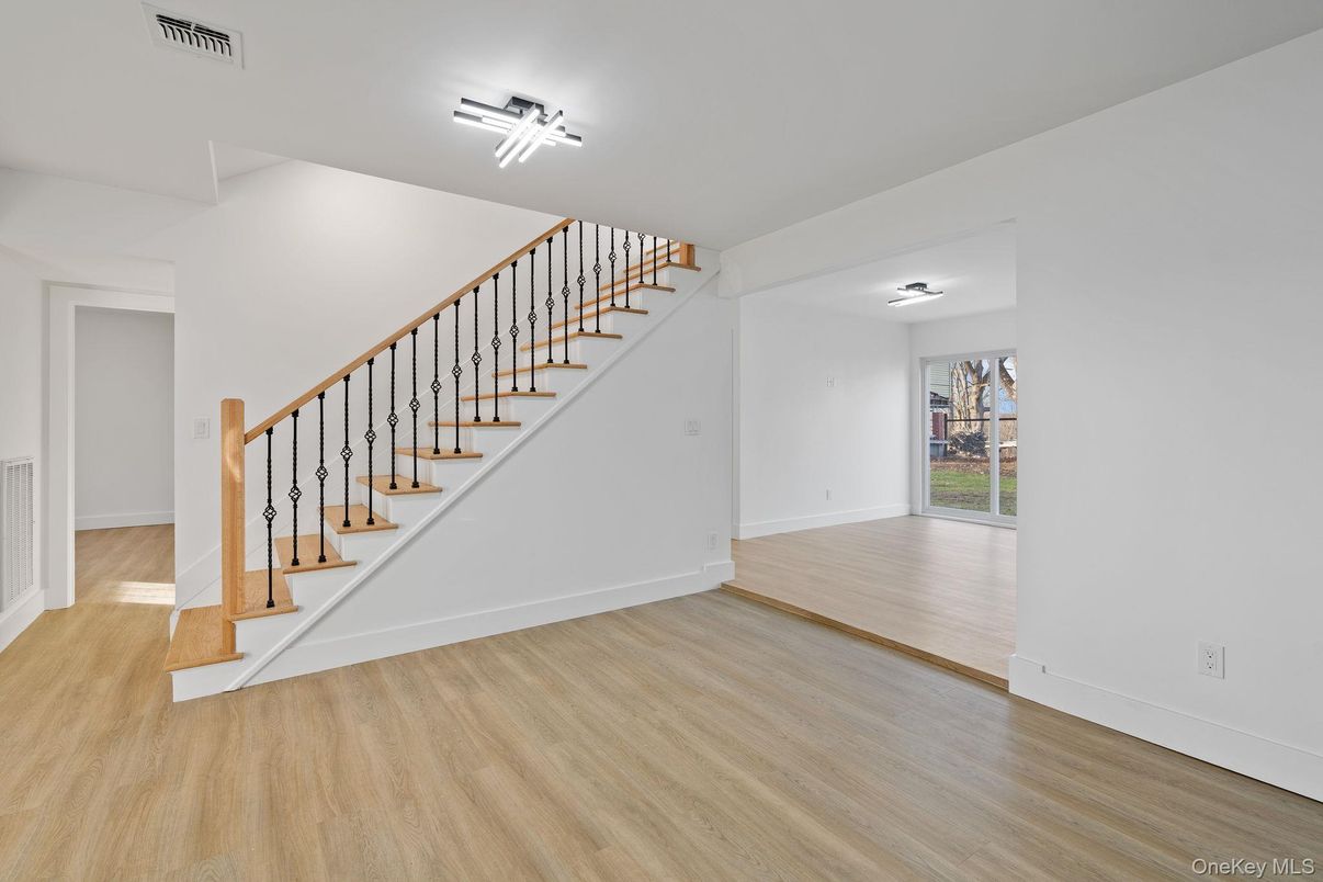 Empty room, Interior, Wood Texture Flooring