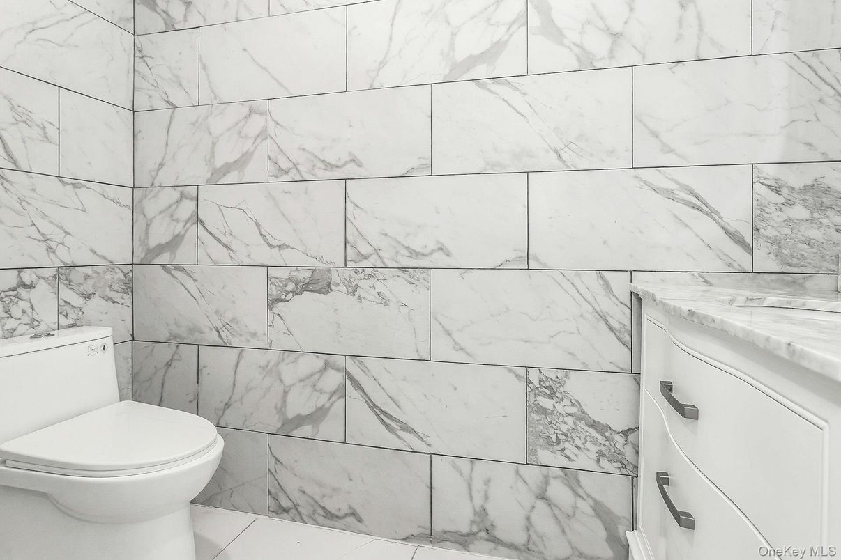 Bathroom, Interior, Marble Walls