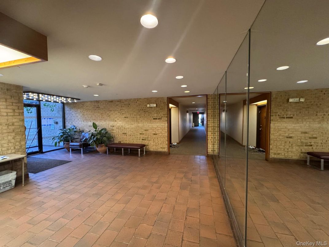 Interior, Recessed Lighting, Stone Walls
