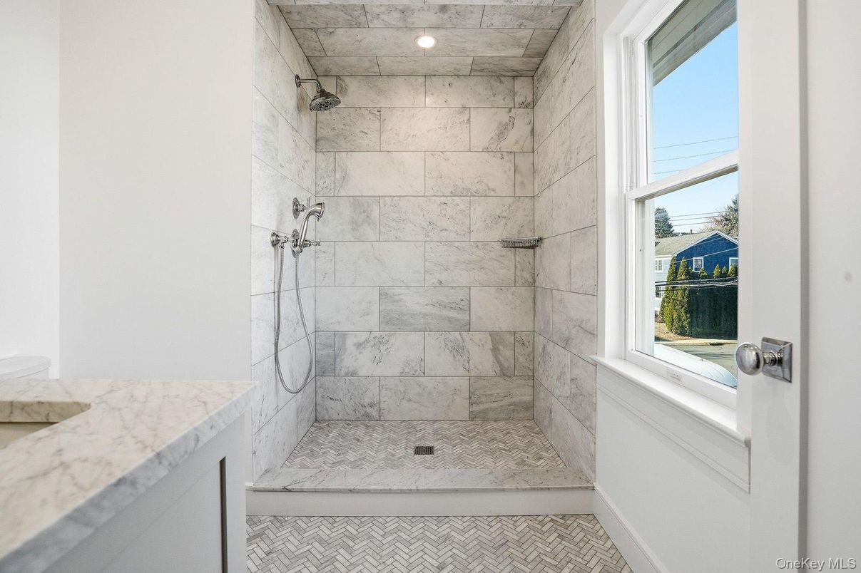 Bathroom, Interior, Marble Walls