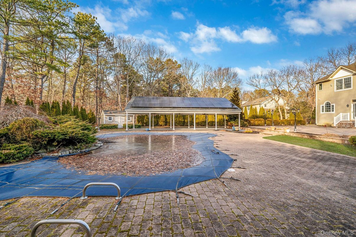 Backyard, Exterior, Pool, Solar Panels