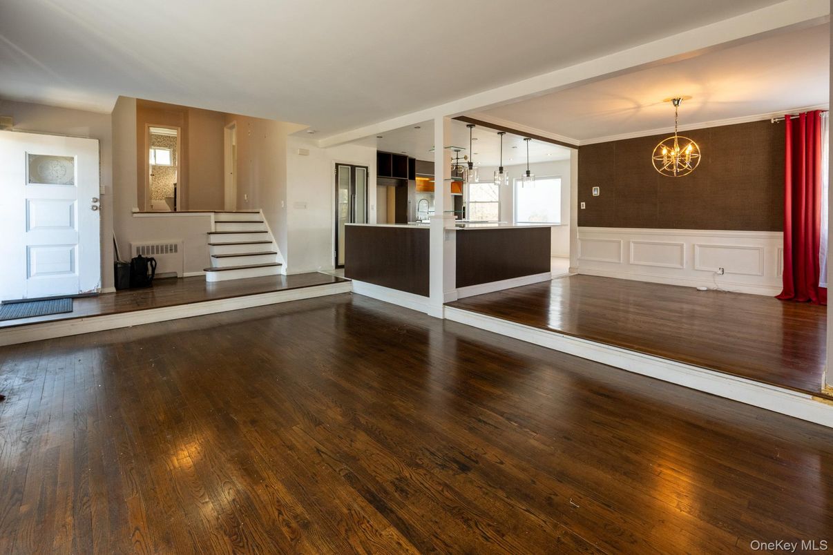 Empty room, Interior, Wood Texture Flooring