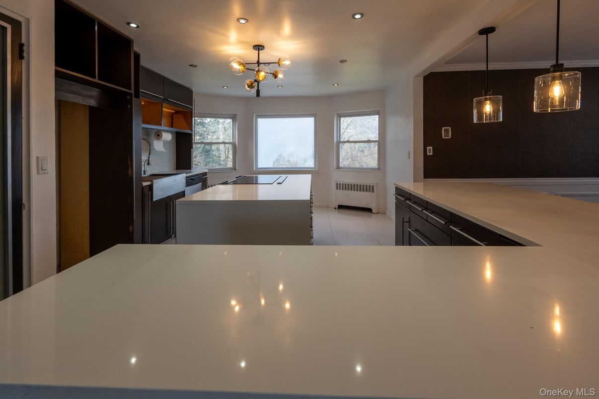 Interior, Kitchen, Pendant Lights, Recessed Lighting