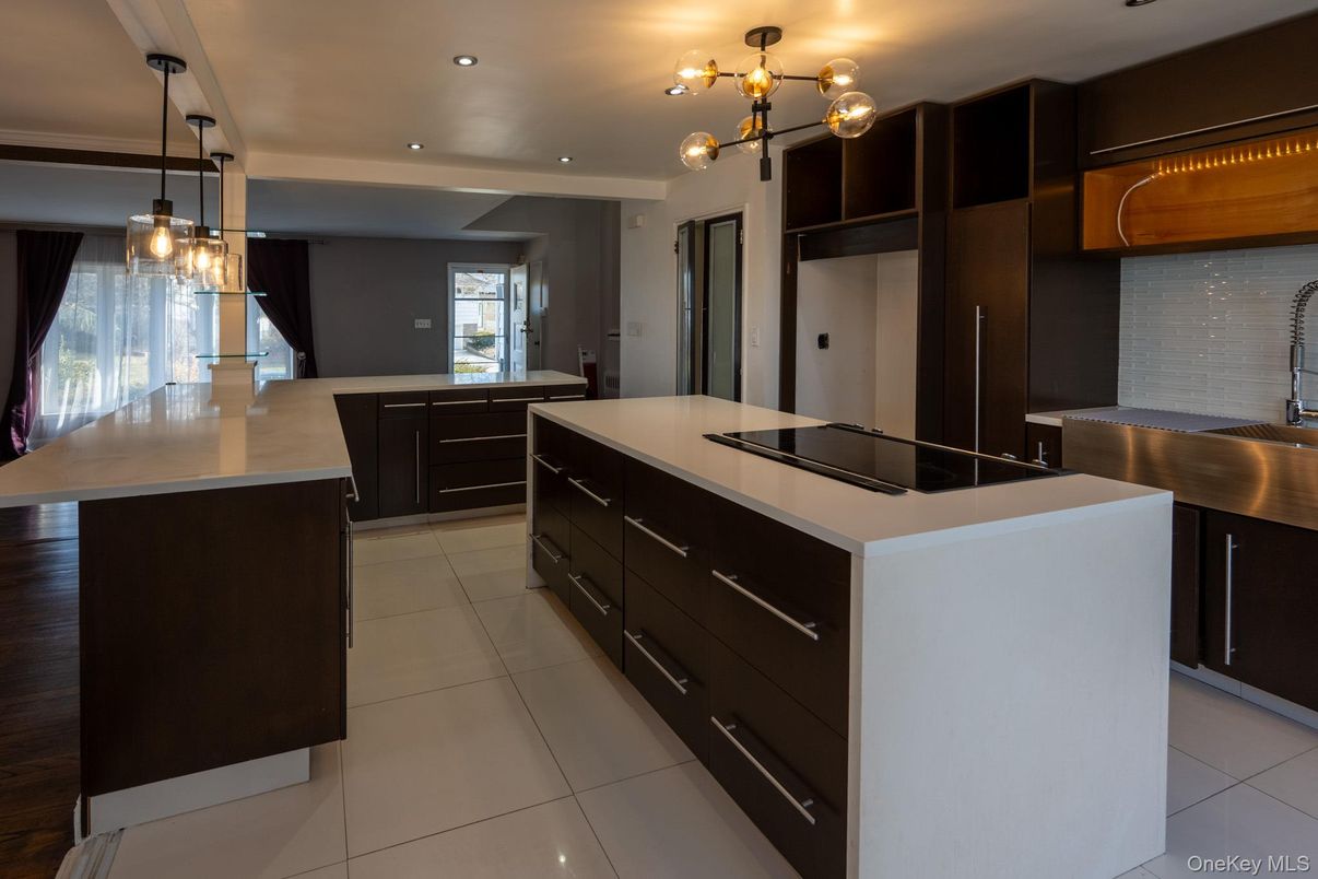 Interior, Kitchen, Pendant Lights, Recessed Lighting