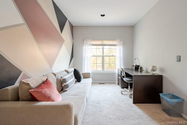 Home Office, Interior, Recessed Lighting