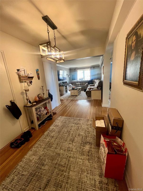 Chandelier, Interior, Living room, Pendant Lights, Wood Texture Flooring