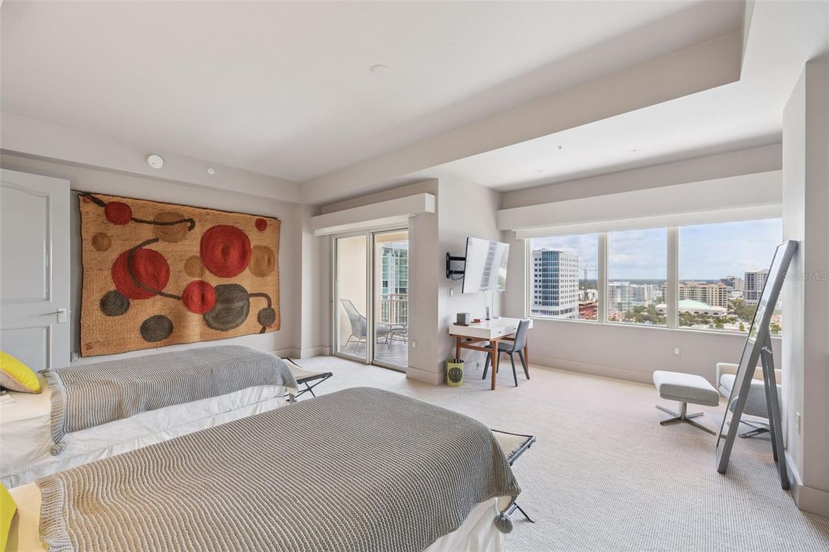 Bedroom, Home Office, Interior